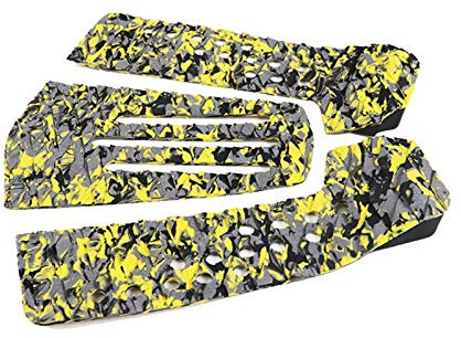 Z-LIANG Surfboard Traction Pads Eva Anti-Rutsch-Endstück-Pad Short Board Traction Pads Für Skimboard (Color : Yellow)