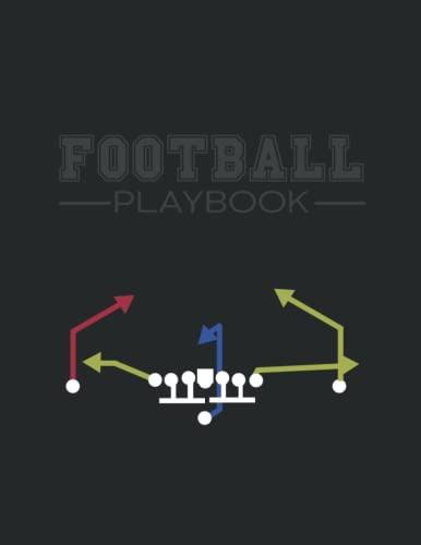 Professional Football Playbook: The Perfect Playbook for Coaches & Players to Draw & Create New and Exciting Football Plays | 100 pages 8.5x11