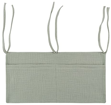 BakerMiche Babybett-Organizer, leicht zu tragender Krippen-Organizer am Bett hängende Spielzeug-Aufbewahrungstasche Baby-Hängekrippen-Organizer