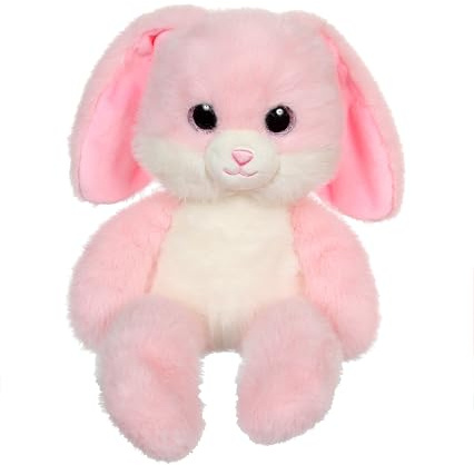 Gipsy Toys – Peluche Lapin LEGGIES Rose Poudre - 32 CM