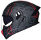 Motorradhelm Klapphelm Rollerhelm ECEDOT Zertifiziert Integralhelme Motorrad Schutzhelm Mit Doppelvisier Modulare Helm Flip Vollvisierhelm Für Erwachsene Frauen Männer 2,XXL:63-64CM