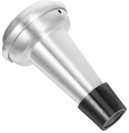 Trumpet Brass Metal Mute Portable Silver Instrument Practice | Beginners, Home Practice and Travel Use, Lightweight Design, Versatile Compatibility