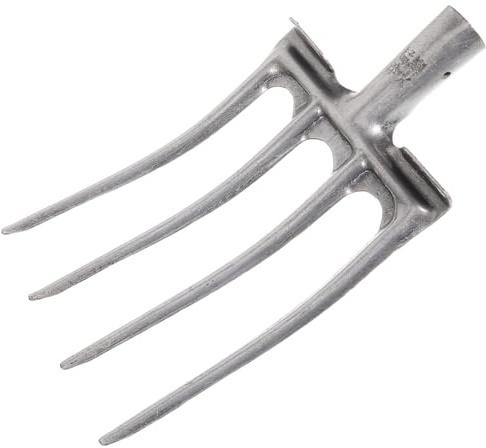 BESTonZON Forcone da Giardino in Acciaio Manganese Denti Multiuso per Scavo Zappatura e Aerazione Terreno Attrezzo Orto e Piante per Fiori Frutta e Ortaggi Strumento Manuale Resistente e