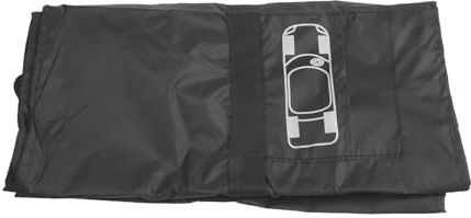 Housse de pneu de secours de voiture pour pneus de 33 à 58,4 cm, sac de protection réglable avec poignée pour VUS, camionnette, voitures d'affaires, rangement et transport, taille S/L (48,3 à 58,4 cm)