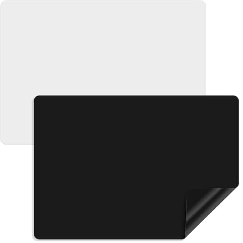 Luxeu Silikon Matte, 2 Stück 65x45cm Bastelmatte Kinder, Knetunterlage Schule, rutschfeste und Antihafte, Malunterlage für Kinder, Silikon Unterlage für Handwerk, Epoxidharz Formen