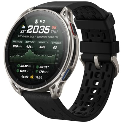 Amazfit Cheetah 2 Ultra 47mm GPS-Smartwatch, 1,5 AMOLED mit Saphirglas, Titangehäuse, 30 Tage Akkulaufzeit, Taschenlampe, 64GB, NFC, Offline-Karten, 5 ATM, 180+ Sportmodi & HYROX für Android & iPhone
