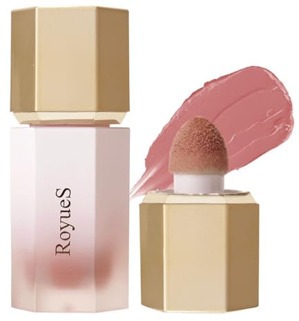 Liquid Cheek Soft Cream Rouge Blusher Makeup Cream Long Wearing Dewy Finish Cosmetics for Women Makeup for Daily Use Workplace