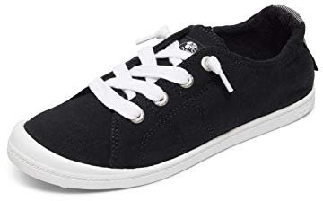 Roxy kvinnors Arjs300223-pwc Sneaker, Svart antracit, 40 EU