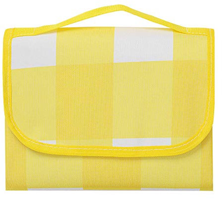 SlimpleStudio Picknick-Matte,Outdoor tragbare Matte Picknickmatte Spring Outing Mat wasserdichte Picknickmatte-Gelb_150x200cm