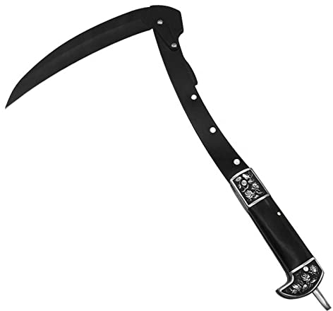SUKORI Faux Folding Weeding Scythe with Nylon Bag Sharp Steel Blade Outdoor/Adventure/Gardening