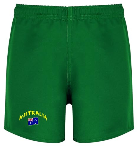 Supportershop Jungen Australie Shorts, grün, 140