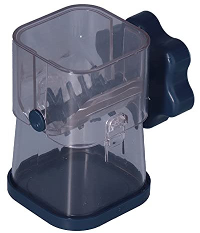 Manual Nut Chopper Effortless Hand Crank Nut Grinder Almonds Hazelnuts Pecans Easy Navy Blue