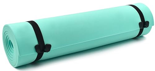 Isomatte Campingmatte 180x50cm Zeltmatte Thermomatte Bodenmatte Gymnastikmatte Yogamatte (Türkis)