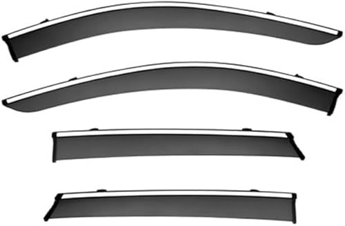 fengSUOM Fenster Windabweiser für Forthing T5 EVO MK1 2020 2021 2022 2023 2024, Zubehör Regenabweiser Abweiser Deflektoren Regenschutz Regenabweiser Autofenster