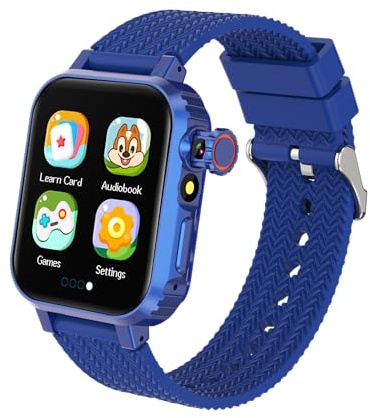 Orologio Bambini con Giochi,Smartwatch per Bambini 32 Giochi, Sveglia, Contapassi, Fotocamera, Giocattoli Educativi, Musicale, orologio intelligente per bambini per Ragazza e Ragazzo 3-12 Anni Regalo