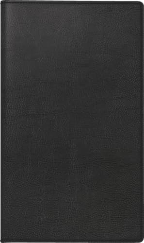 rido/idé Taschenkalender Mod. Miniplaner d 15 2026 | A6, Kunstleder, schwarz