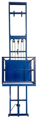 Plataforma elevadora Ascensor de carga hidráulico eléctrico for fábrica, plataforma elevadora doméstica sencilla Montacargas