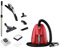 Nilfisk Elite Aspirateur pour Sols et Tapis - Aspirateur Traîneau Anti-allergènes avec Filtre HEPA - 3,6L (450 W) RCL14E08A2