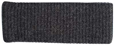FosterNatur, Merino Stirnband Rippe mit Baumwollfutter, 100% Wolle