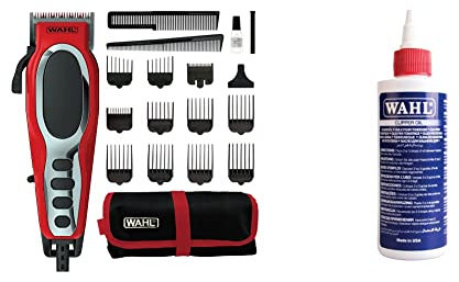 Wahl Fade Pro Hair Clipper, Perfect Fade, Men's Hair Clippers, Afro Head Shaver, Corded & Clipper Oil, Blade Oil for Hair Clippers, Beard Trimmers and Shavers, 250 ml