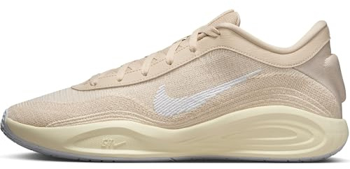 Nike G.T. Hustle Academy Chaussures de Basketball pour Homme Oatmeal/White/Coconut Milk 40.5