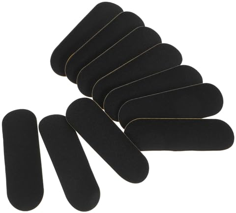 GARIOUANS 10 Piezas Cinta Antideslizante para Fingerboard de Adhesiva de Espuma Flexible con Alta Viscosidad para Entrenamiento y Competición de Skate Miniatura