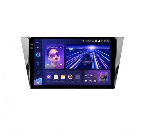 Autoradio Multimedia-Funktion, Videoplayer, Navigation GPS und 2-DIN-DVD-Player für Volkswagen für Bora 4 (2016–2022) Drahtloses CarPlay-Android-Autodisplay(Bora 2K 128G)