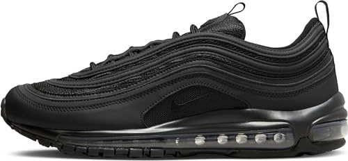Nike Nike Air MAX 97 Zapatillas de Deporte, Hombre, Negro (Black/Black/White 001), 42 EU (7.5 UK)