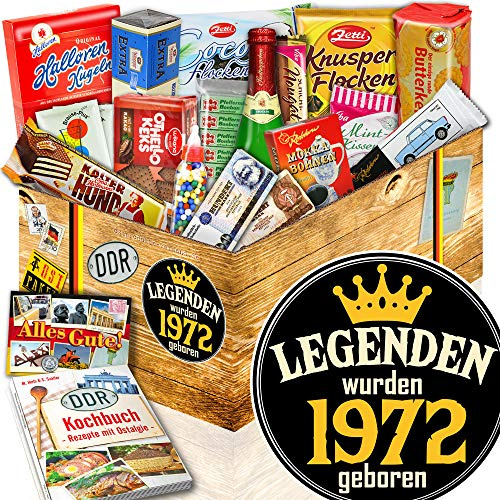 Legenden 1972 ++ Geschenktipps für Sie ++ XXL Suessigkeiten Box