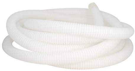 Corrugated Tube Flexible, 5m Length 20mm ID PP Flexible Bellows, Pond Hose Pipe Corrugated Tube Conduit for Protecting Electrical Cables Garden, Office Electric Wiring