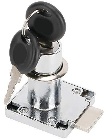 3-Piece Office Desk Drawer Lock Set - 138-38 Cabinet Locks for Secure Storage - Ideal for Filing Cabinets and Office Furniture