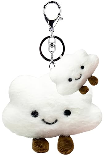 GONZTEL 1 PcsSchlüsselanhänger, Wolken-Anhänger, stilvolles Telefon, Anti-Verlust-Lanyard, personalisierte Schlüsselanhänger, Dekoration für Damentaschen, Rucksäcke, Geldbörsen