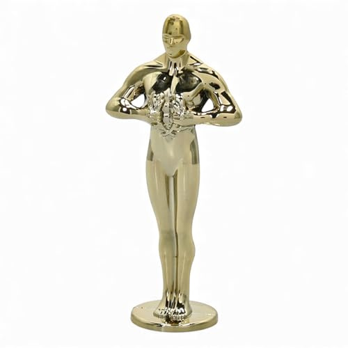 MIJOMA Mini trofeo 7 cm – Coppa della vittoria dorata in plastica – ideale per compleanni dei bambini, giochi di feste, onori e premi divertenti