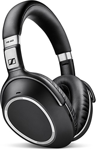'SENNHEISER MB 660 UC MS binaural Haarband Schwarz, Silber Kopfhörer – Kopfhörer (kabelgebunden/kabellos, Bluetooth + 3,5 mm (1/8) + USB, Callcenter/Büro, ohraufliegend, geschlossen, 15 – 23.000 Hz)