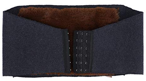 ITODA Rückenwärmer Winter Wärmeschutz Nierengurt Verdickter Taillengürtel Unterbrust Damen Nierenwärmer Herren Unisex Taille Unterstützung Verstellbarer Wärmegürtel Nierenschutz Rückenstützgurt