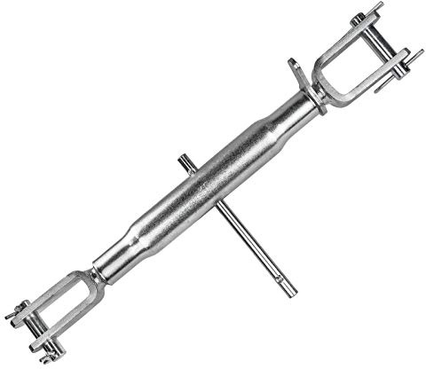 DEMA Unterlenker Stabilisator M27x3, 470-650 mm, Fangarmstabilisator, Traktor Stabilisator, verzinkt, für Dreipunktaufnahme