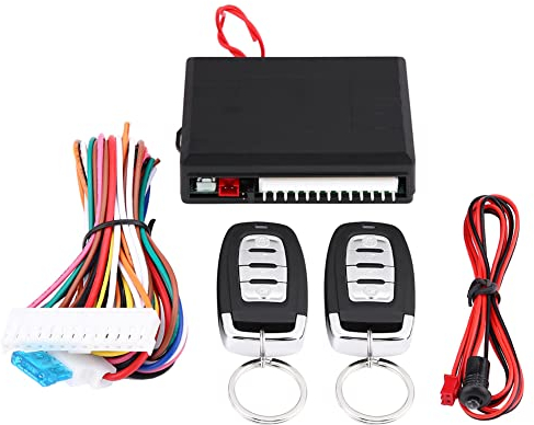 Auto Keyless Entry System, Esenlong Kofferraumfreigabe Auto Zentralverriegelung Türschloss Zentralverriegelung Fernbedienungssatz Universal L261