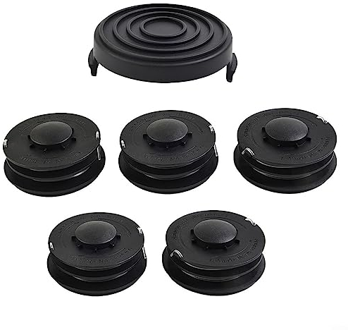 für 5 Spulen 1 Haube passend für EINHELL GC-ET 4530 Elektro Rasentrimmer 450 Watt