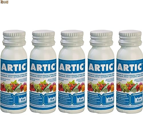 BricoLoco.com Fungicida sistémico amplio espectro contra oídios, alternarías, royas, moteados, etc ¡¡¡PACK 5 uds.!!! Aplicación foliar. Actividad curativa y preventiva. (5)