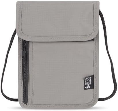 Moorle Brustbeutel Brusttasche Mit RFID-Schutz, Unisex Reisegeldbeutel Diebstahlsicher Kleine, Passport Tasche Für Reisen, Weicher Kleine Umhängetasche Brustbeutel Herren Kinder Jungen Mädchen Damen
