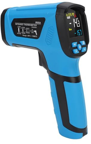 Garosa Thermomètre Infrarouge, Pistolet de Température Portatif sans,-40 ℉ ~ 2912 ℉VA, écran Couleur inversé pour la Cuisson du Four à Pizza