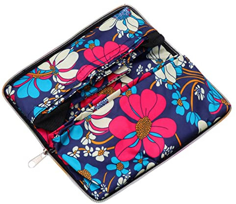 SHOWERORO Borse Da Shopping Foldabili Oxford Cerniera e Design Stampato Pouch Per Stoccaggio Per Uso e Attività All Aperto