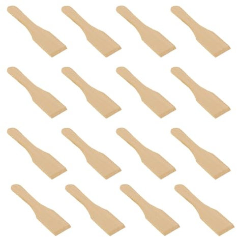 Kosmosta Wooden Raclette Spatula for Non-stick Pans | Baking Utensils Set | Kitchen Tools & Gadgets - Great Bakeware for Cooking