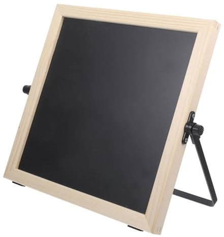 Operitacx Doppelseitige Whiteboard Tafel Trocken Abwischbar Mit Ständer Löschbare Maltafel Schreibtafel Für Zuhause Und Büro Aus Holz Und Kunststoff Mit Radiergummi