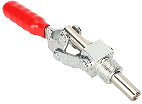 Hardware-Kippspanner, Riegel, Schnellspanner, Handwerkzeug-Kippspanner, Rutschfestes Rotes Handwerkzeug, Strapazierfähig, 299,8 Lb, Professionelle PushPull-Halteklemme