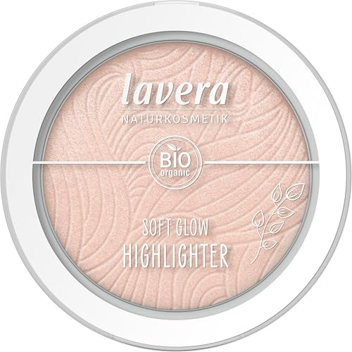 Soft Glow Highlighter -Aurora Glow 02- - Pigments scintillants ultra-fins qui illuminent instantanément la peau - Huile d’amande bio & vitamine E - vegan - 5,5g