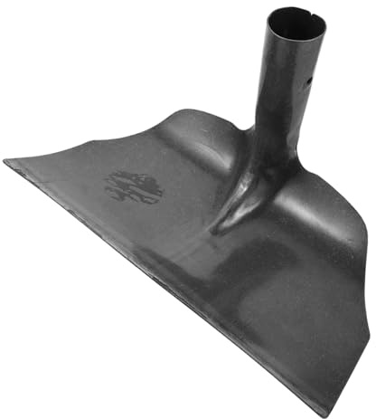 MERRYHAPY Pala De Jardinería Herramienta para Limpiar Establos De Vacas Pala para Estiércol De Granja Raspador para Establos