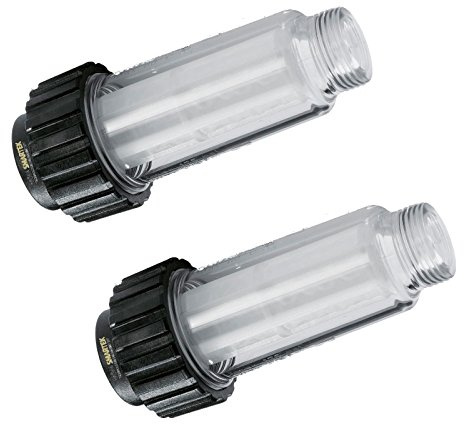 M&M Smartek 2x filtres à eau pour Kärcher K2-K7, réf. 4.730-059.0 | Filtre à eau de rechange pour retenir sable et particules; contrôler référence, raccord 3/4 pouce et appareil avant achat.