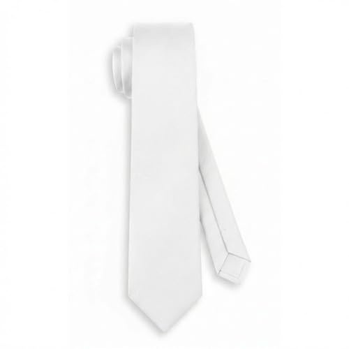 TigerTie Herren Krawatte – Einfarbiges klassisches Design, 7,5 cm breit, ideal für Business & festliche Anlässe