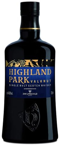 Highland Park Valknut Single Malt Scotch Whisky (1 x 0.7 l) – rauchiger, süßer Geschmack durch Lagerung in Ex-Sherry-Fässern, Teil 2 der Viking Legends Trilogie